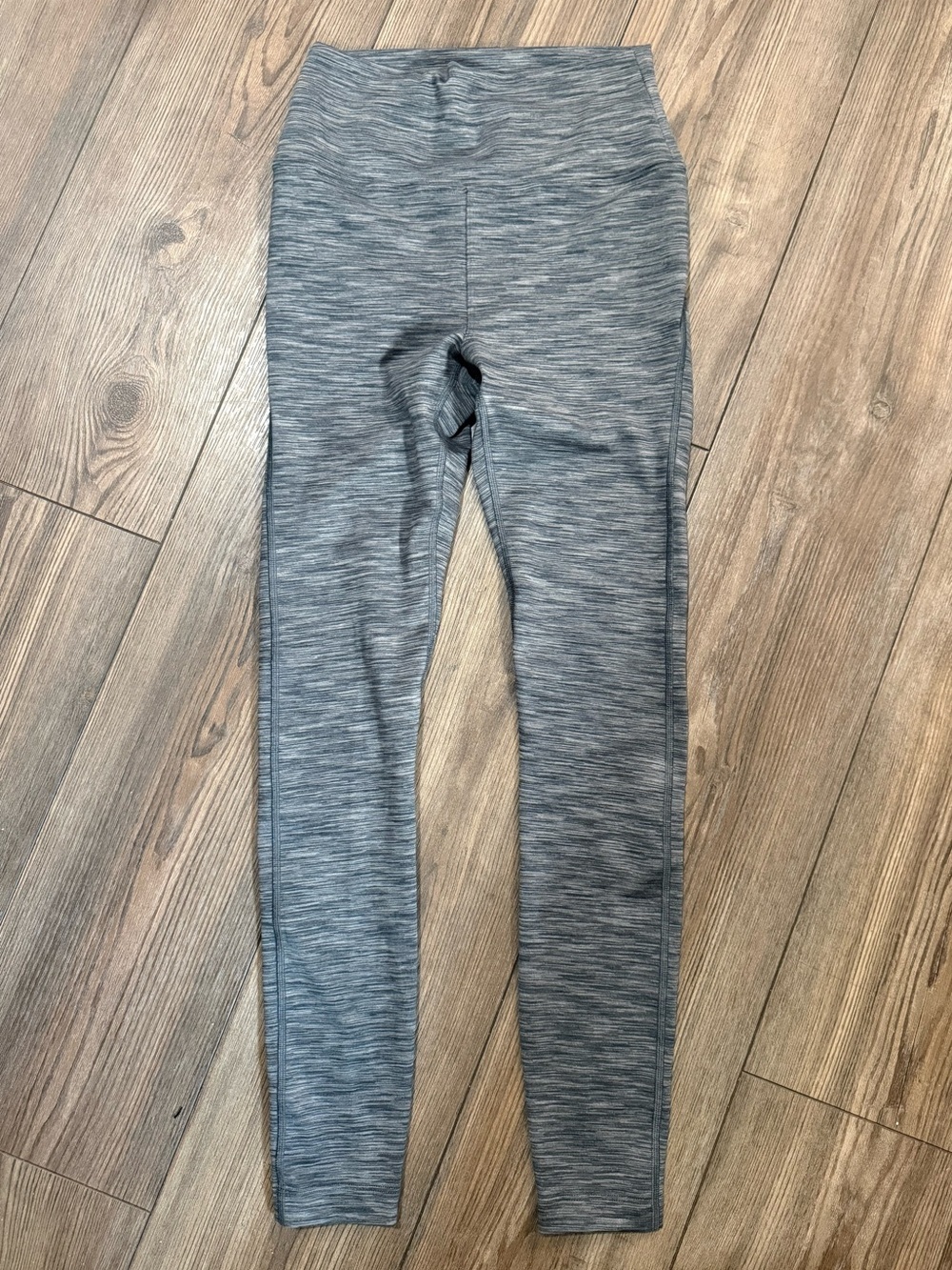 Outdoor Voices XS Gray Space Dye High Waist Compression Leggings